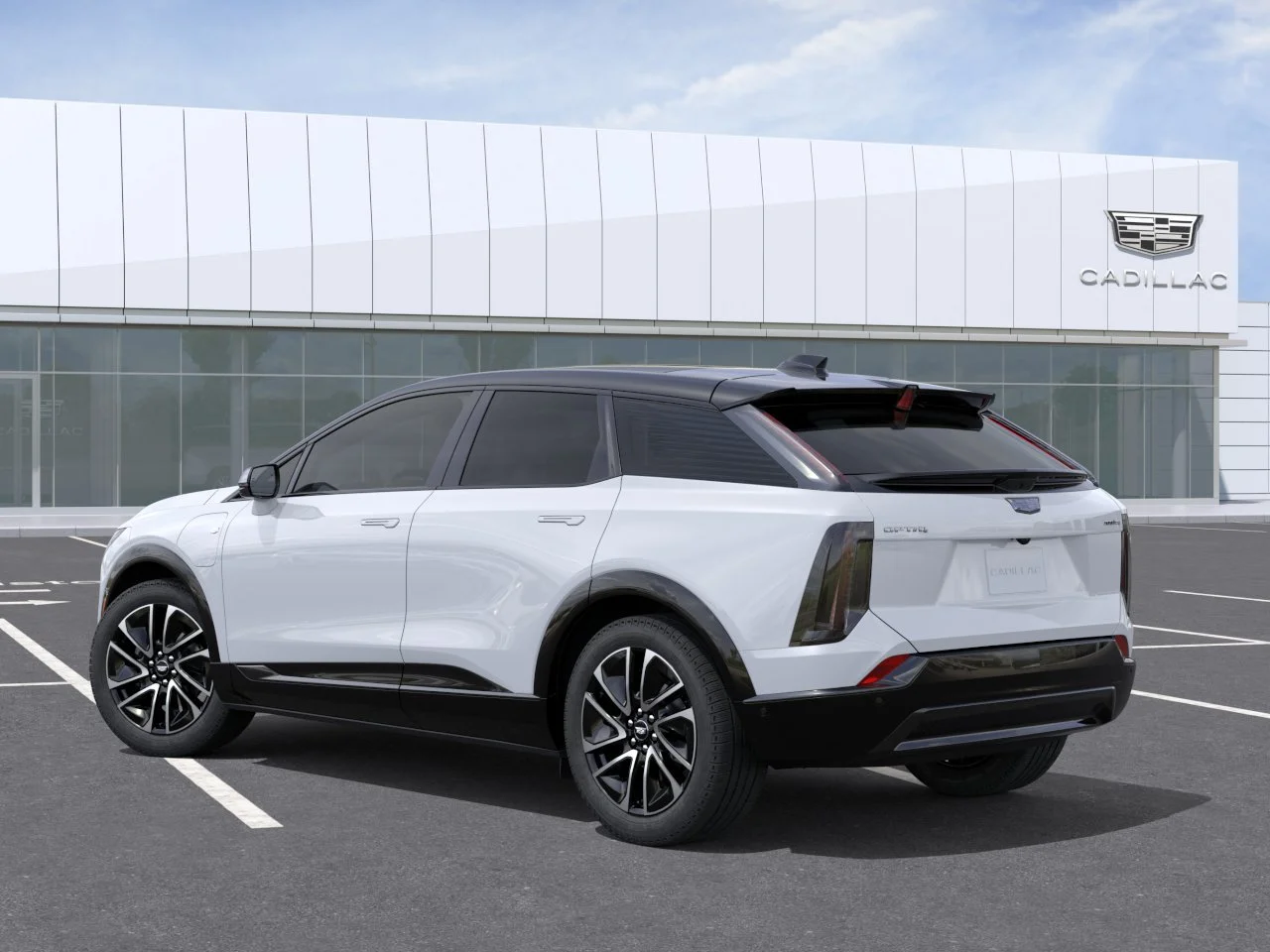New 2026 Vibrant White Tricoat Cadillac Sport image 4