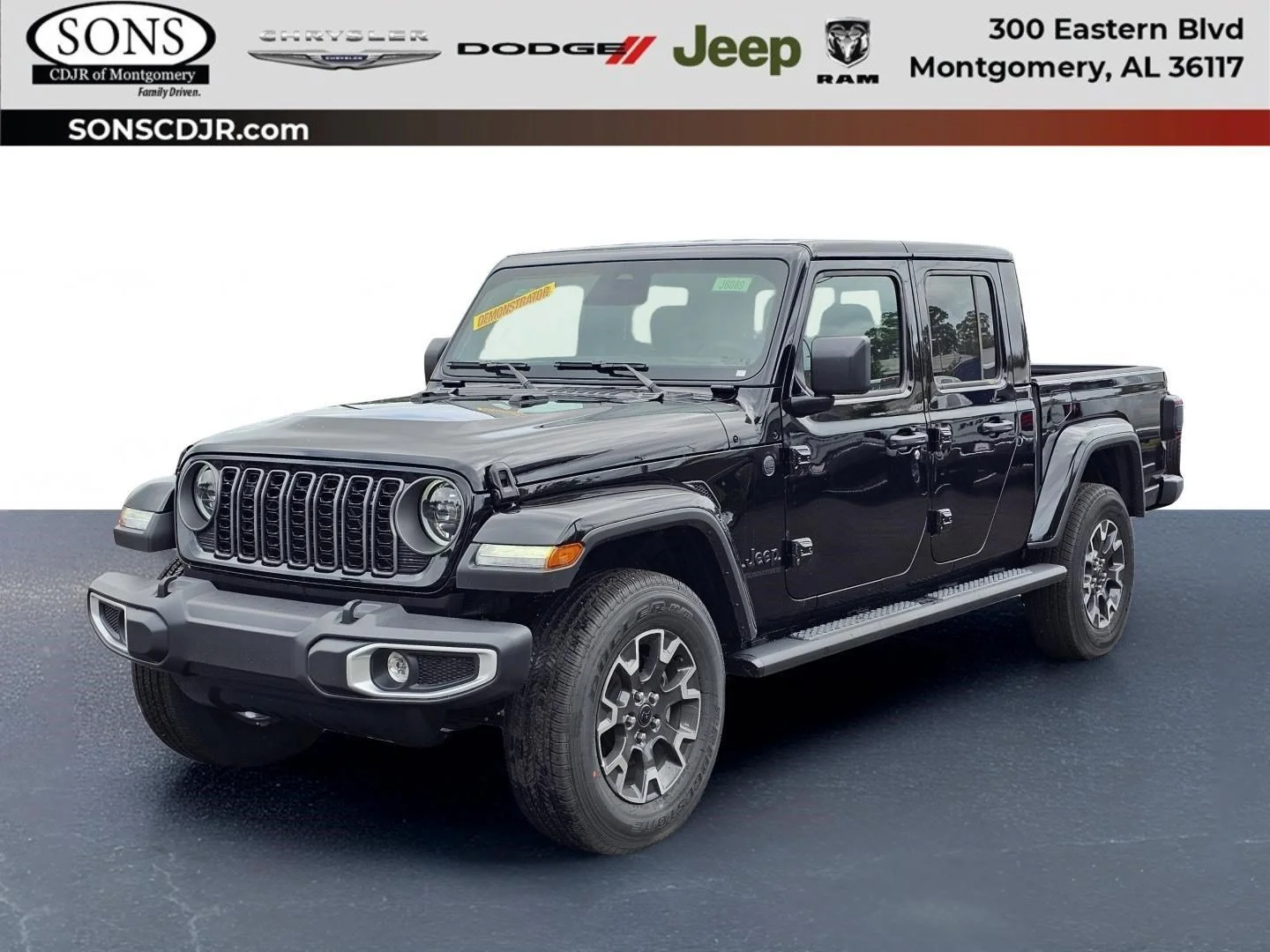 New 2026 Black Clearcoat Jeep Sahara image 1