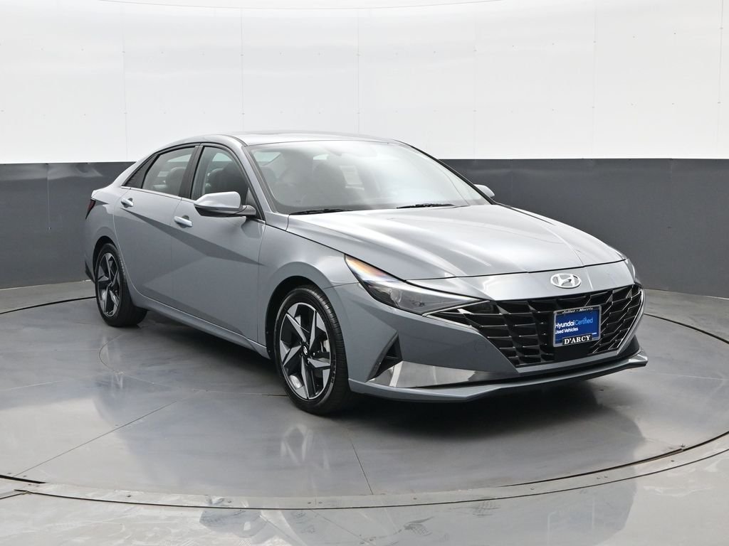 Used 2021 Gray Hyundai Limited image 4