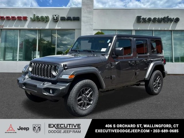 New 2026 Granite Crystal Metallic Clearcoat Jeep Sport S image 1