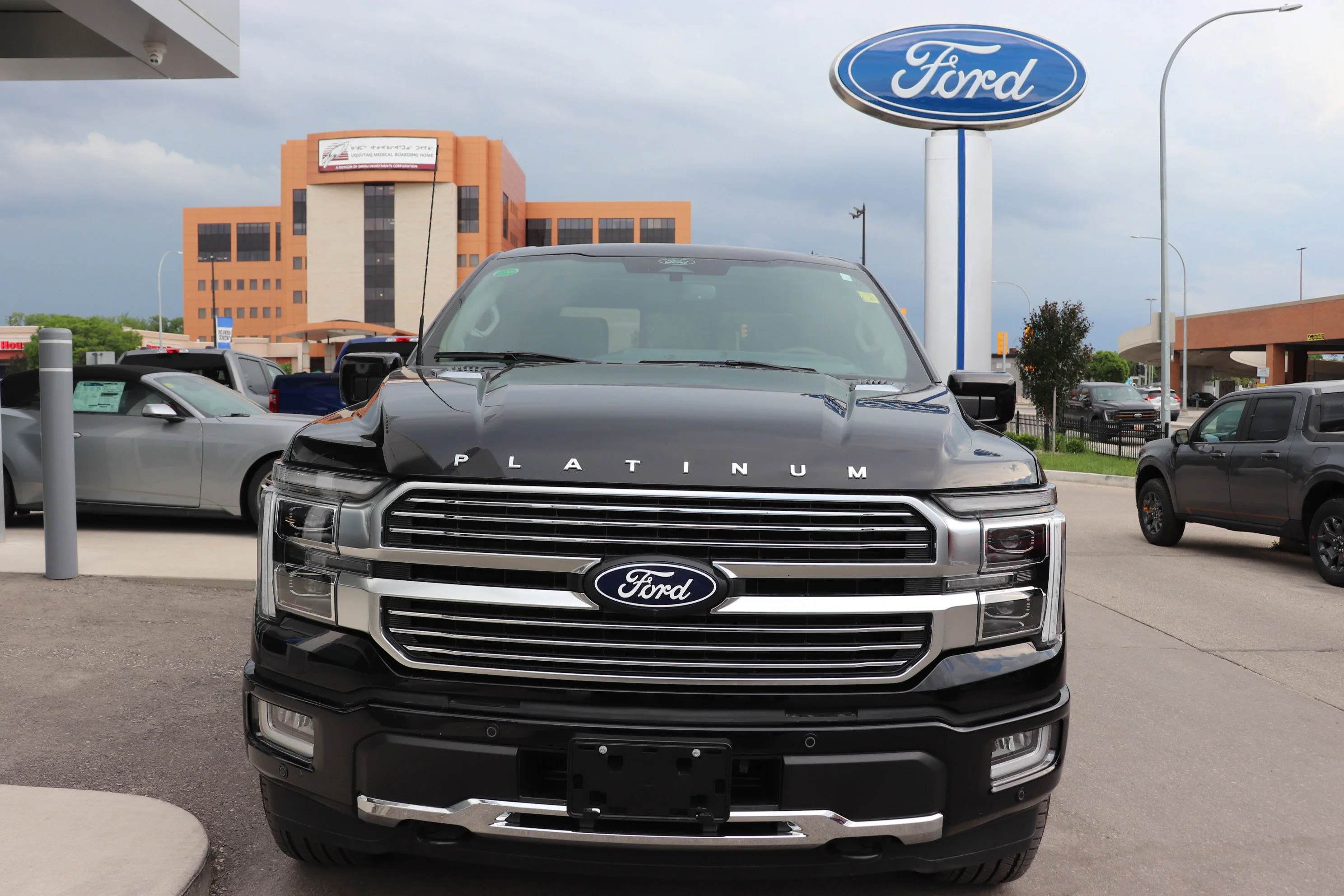 Used 2025 Black Ford Platinum image 2