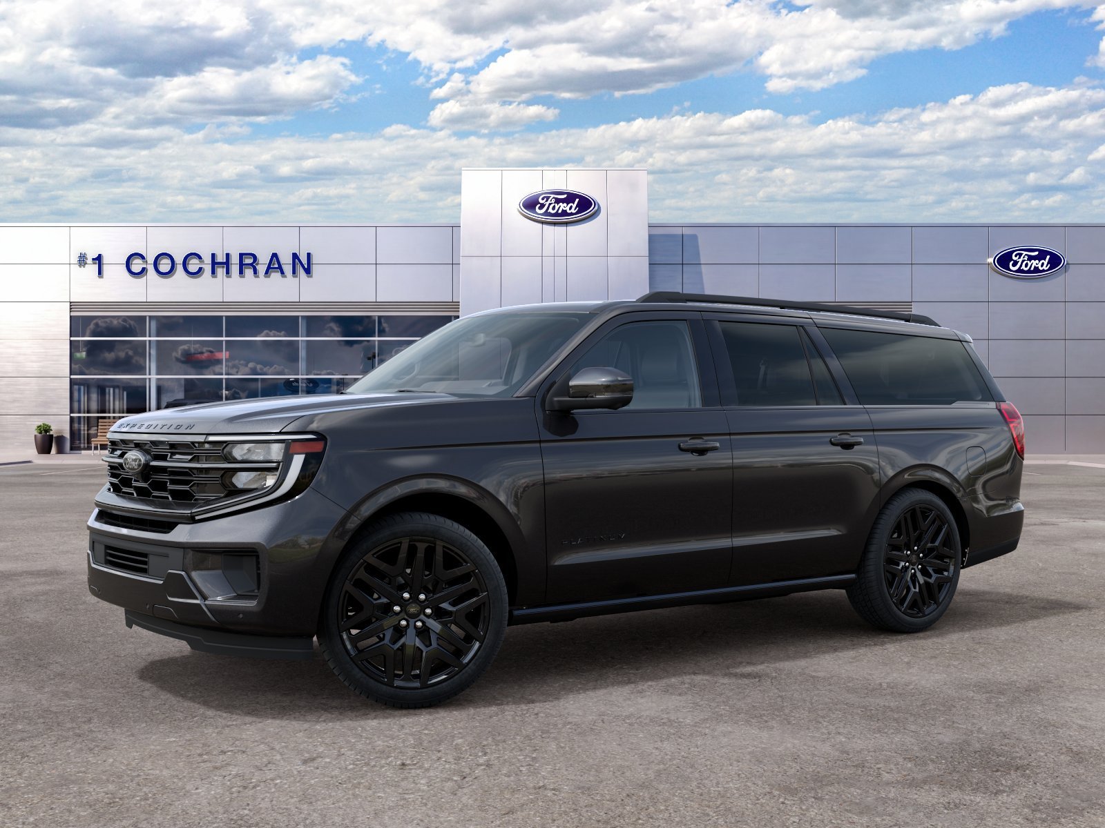 New 2027 Dark Matter Gray Metallic Ford Platinum image 1