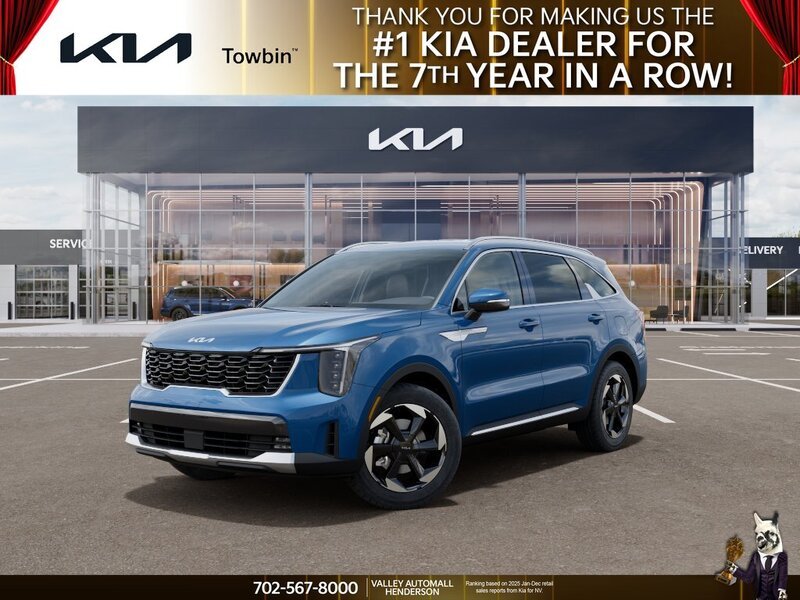 New 2026 Mineral Blue Kia EX image 1