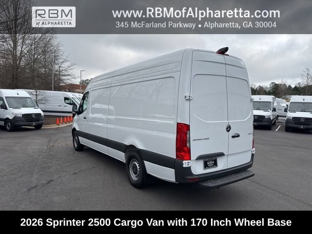 New 2026 Arctic White Mercedes-Benz 2500 with 170 Inch Wheel Base image 8
