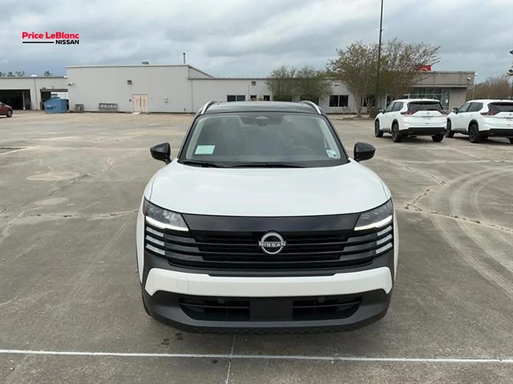 New 2026 Aspen White TriCoat/Super Black Nissan SV image 2