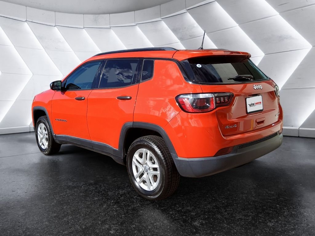 Used 2018 Orange Jeep Sport image 6