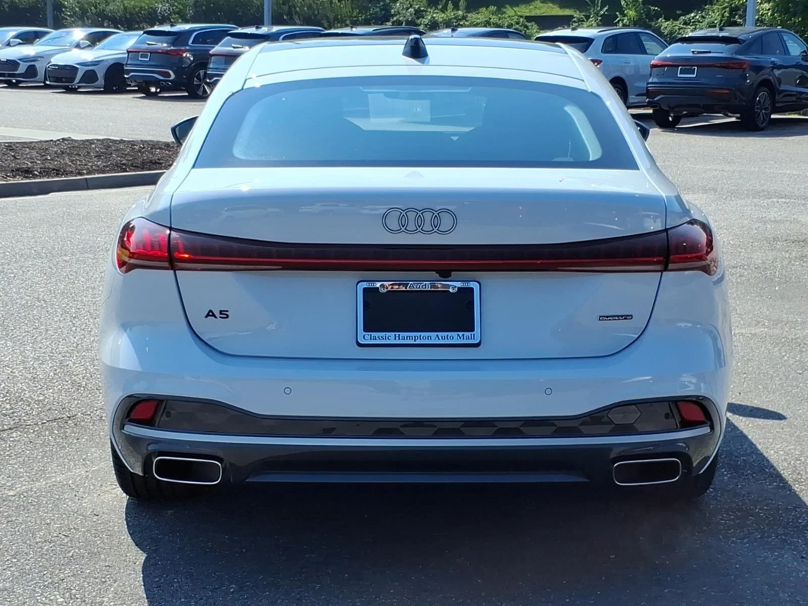Certified Used 2025 Glacier White Metallic Audi Premium Plus image 9
