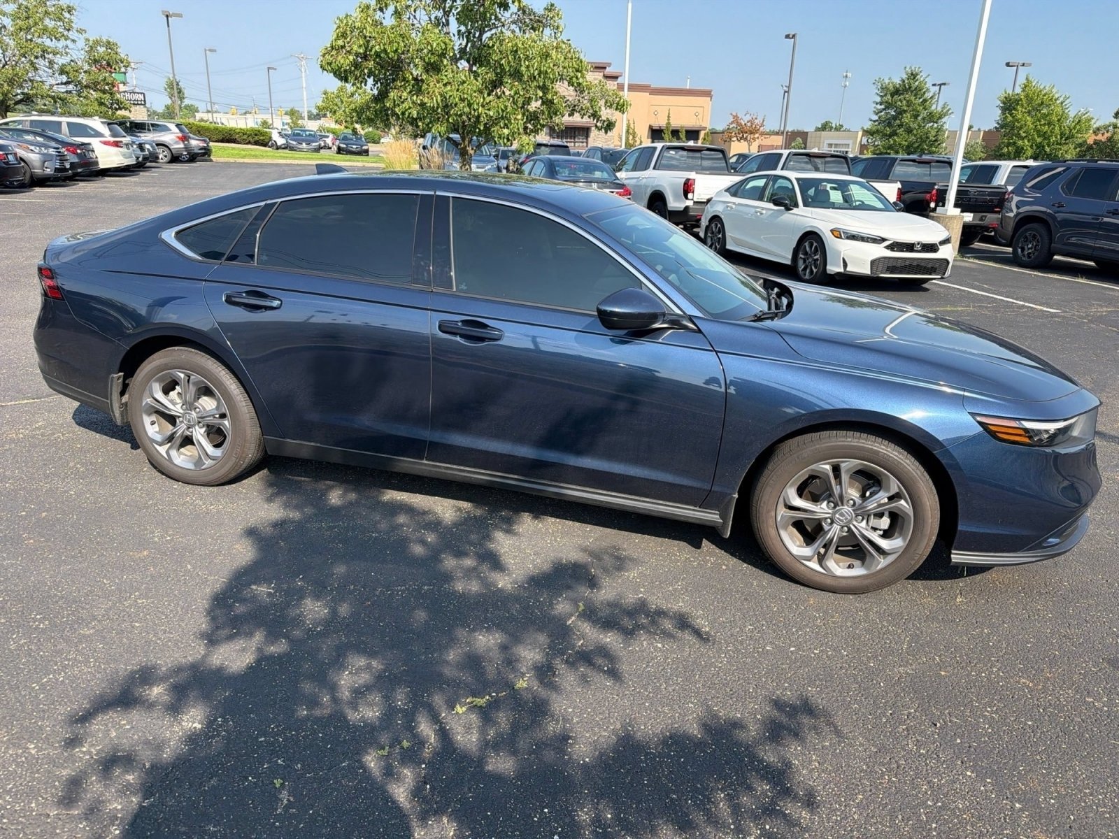 Certified Used 2024 Canyon River Blue Metallic Honda EX image 34