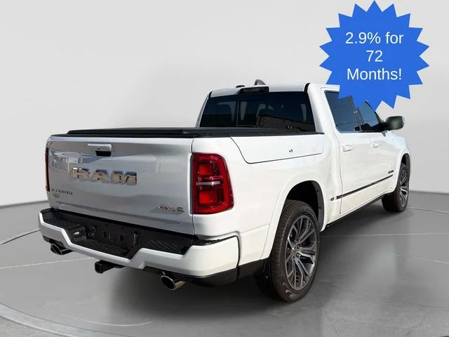 New 2026 Bright White Clear-Coat Exterior Paint RAM Tungsten image 8