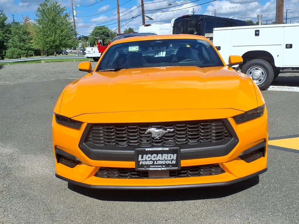 New 2026 Orange Fury Metallic Tri-coat Ford EcoBoost® Premium Fastback image 2