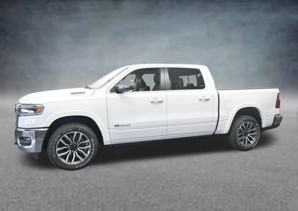 New 2026 Bright White Clearcoat RAM Limited image 2