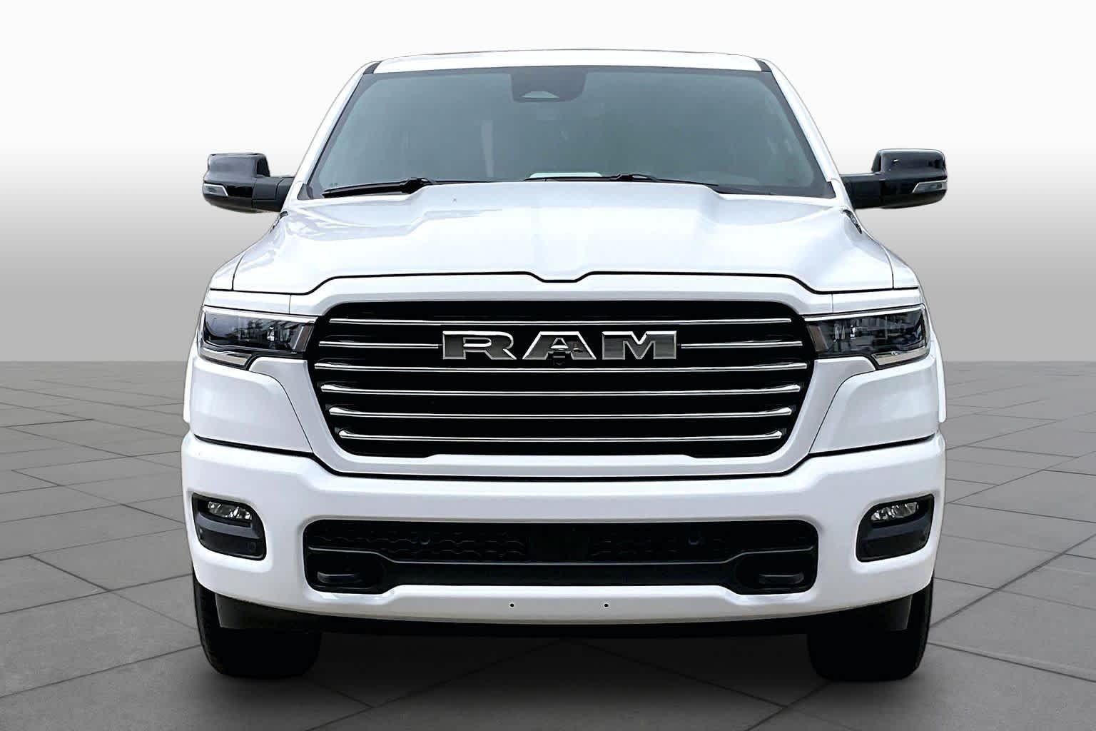 New 2026 Bright White Clear-Coat Exterior Paint RAM Laramie image 3