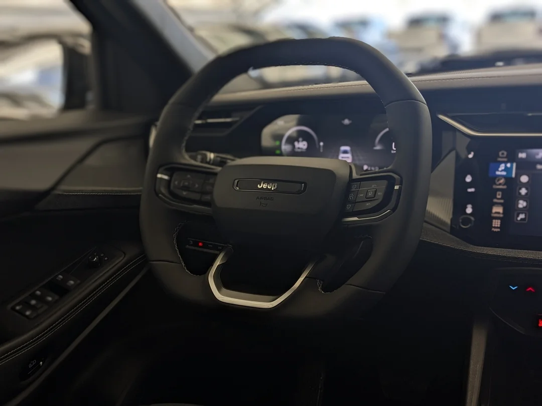 New 2026 Grey Jeep Laredo - - 4x4 - Pkg 23F - Compact Spare - 1.6L Turbo Hybrid - 12.3 Touchscreen & More! image 16