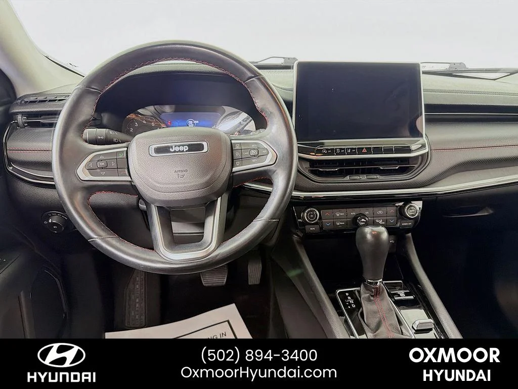 Used 2022 Laser Blue Pearlcoat Jeep Trailhawk image 21