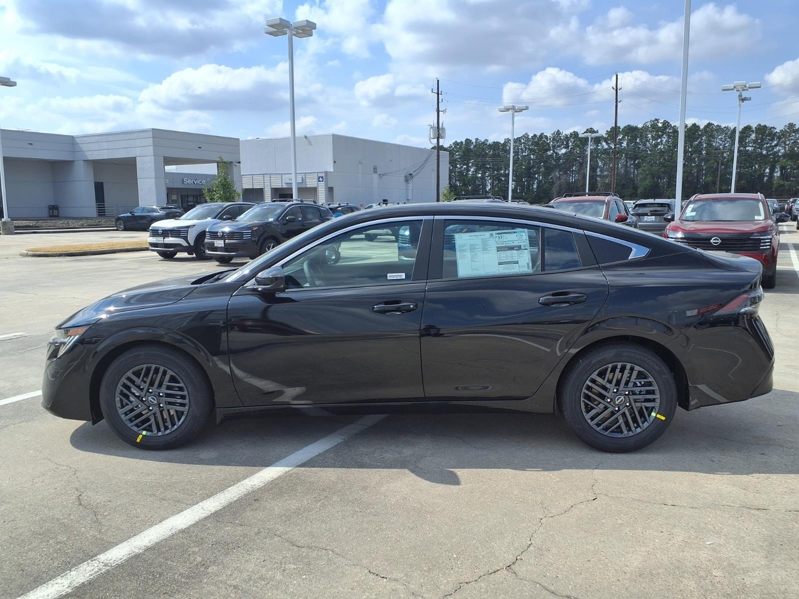 2026 Nissan Sentra SV Black at Robbins Nissan