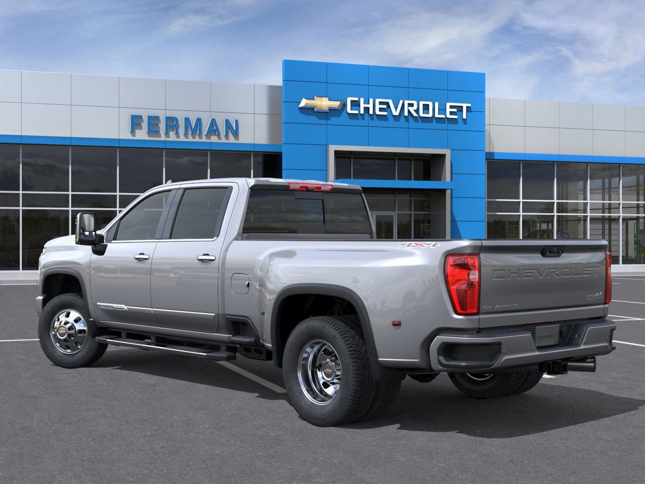 New 2026 Sterling Gray Metallic Chevrolet High Country DRW image 4