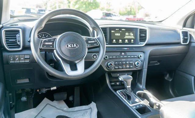 Used 2022 Gray Kia LX image 13