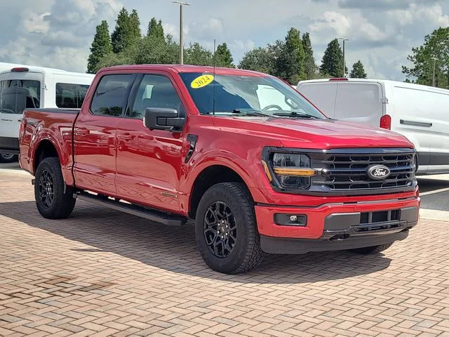 Used 2024 Red Ford XLT image 3