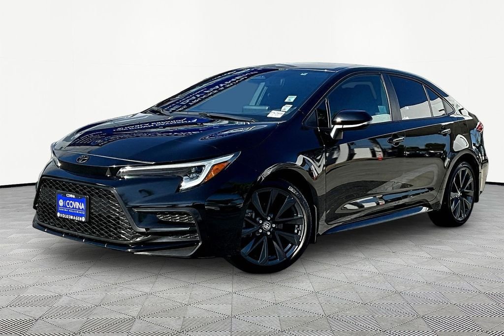 Used 2024 Black Toyota SE image 3