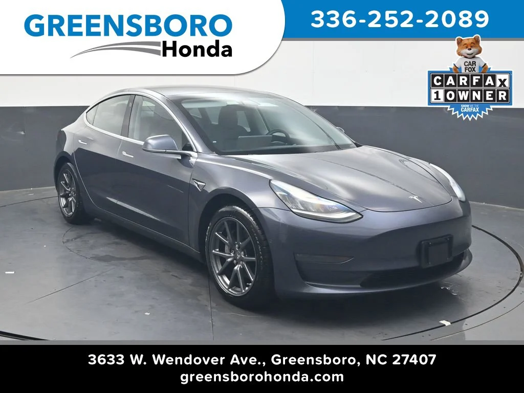 Used 2020 Midnight Silver Metallic Tesla Long Range image 1
