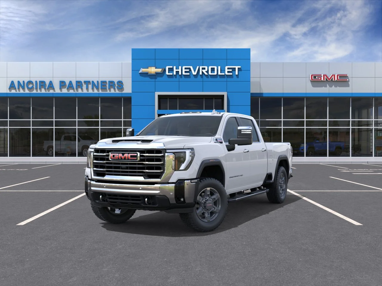 New 2026 Summit White GMC SLT image 8