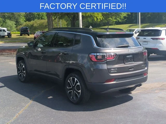 Used 2022 Gray Jeep Limited image 3