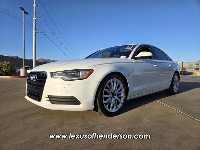 Used 2013 Audi A6 Premium with VIN WAUGFAFC7DN052221 for sale in Henderson, NV