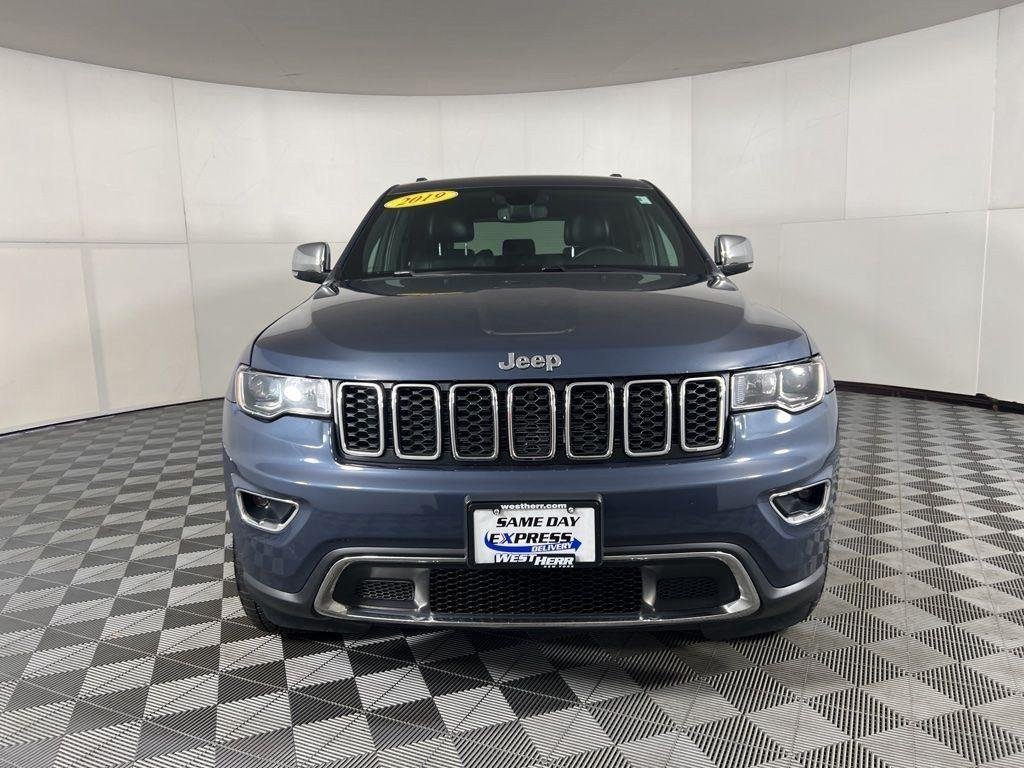 Used 2019 Pacific Blue Clearcoat Jeep Limited image 3