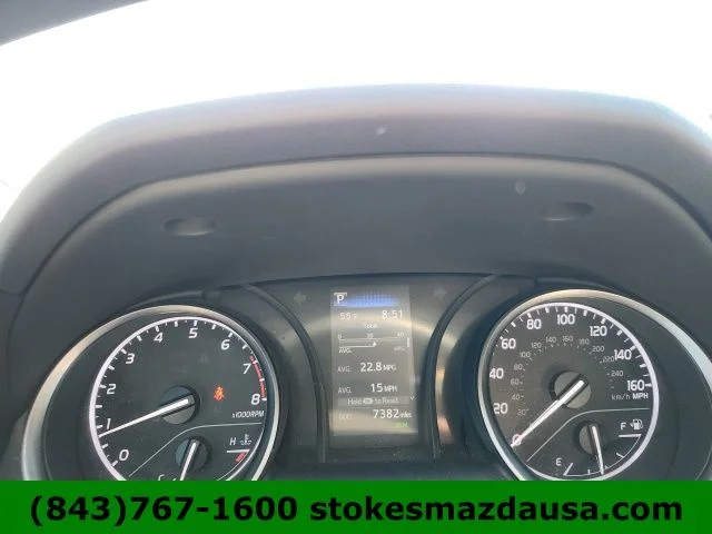 Used 2024 White Toyota SE image 2