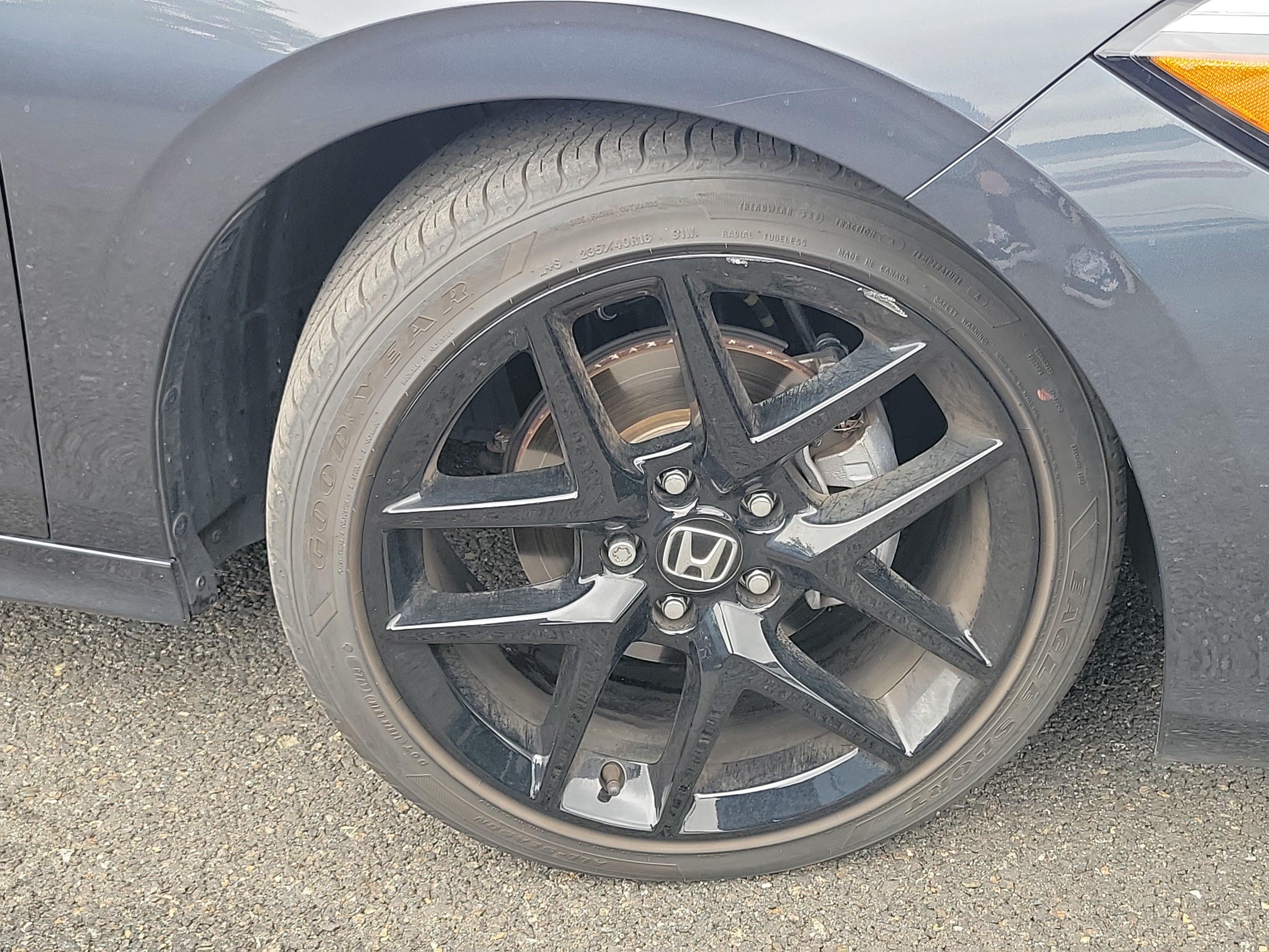 Used 2024 Meteorite Gray Metallic Honda Sport image 3
