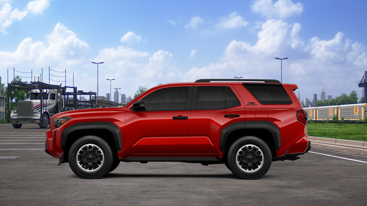 New 2026 Supersonic Red Toyota TRD Off-Road Premium image 4