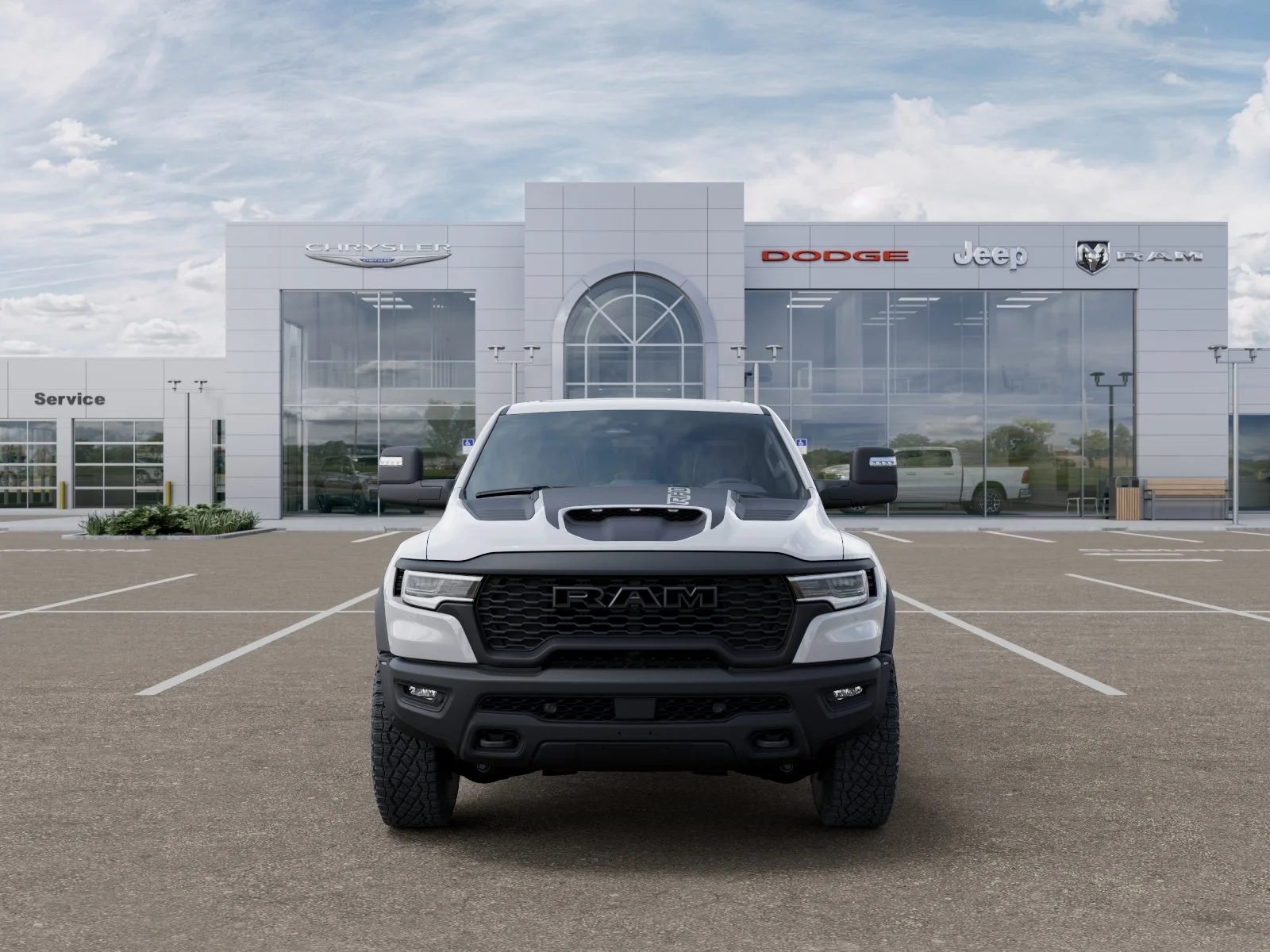 New 2026 Bright White Clear-Coat Exterior Paint RAM RHO image 6