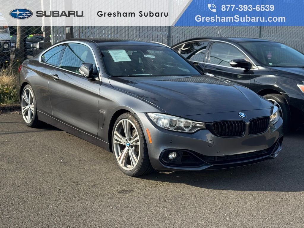 Used 2016 Mineral Gray Metallic BMW 428i image 1