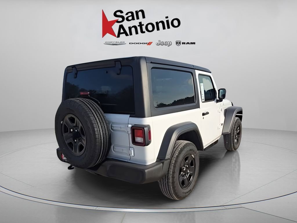 New 2026 Bright White Clear-Coat Exterior Paint Jeep Sport image 16
