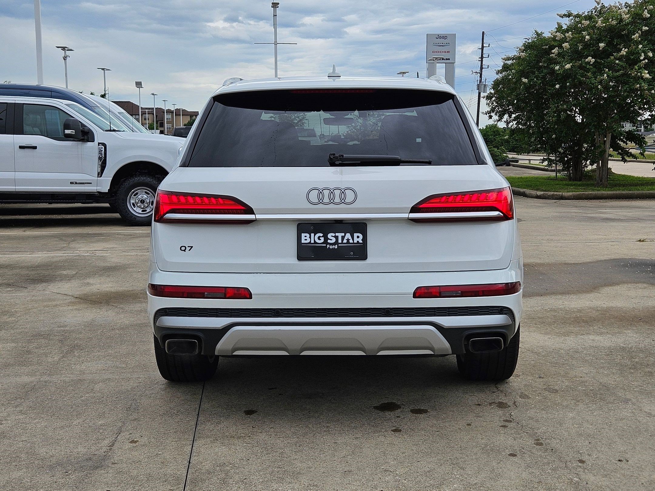 Certified Used 2025 Carrara White Audi 55 Premium Plus image 4