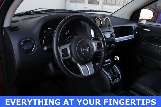 Used 2016 Jeep Compass Latitude with VIN 1C4NJDEB4GD573801 for sale in Lafayette, IN