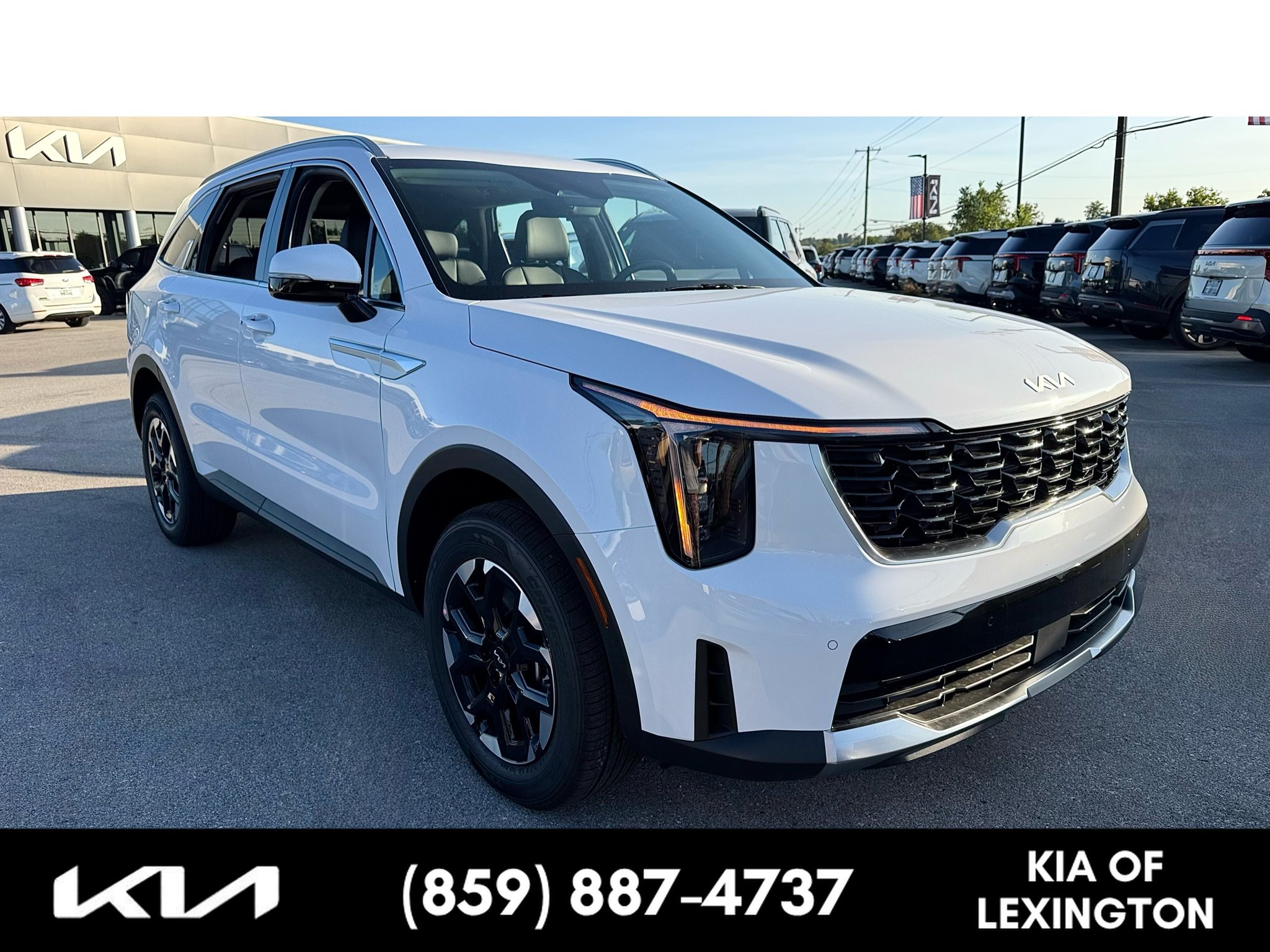 New 2026 Glacial White Pearl Kia S image 1