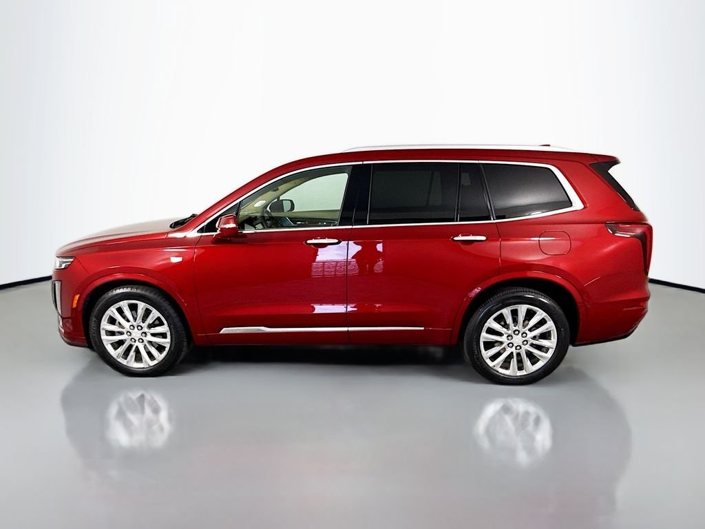 Used 2020 Red Cadillac Premium Luxury image 2