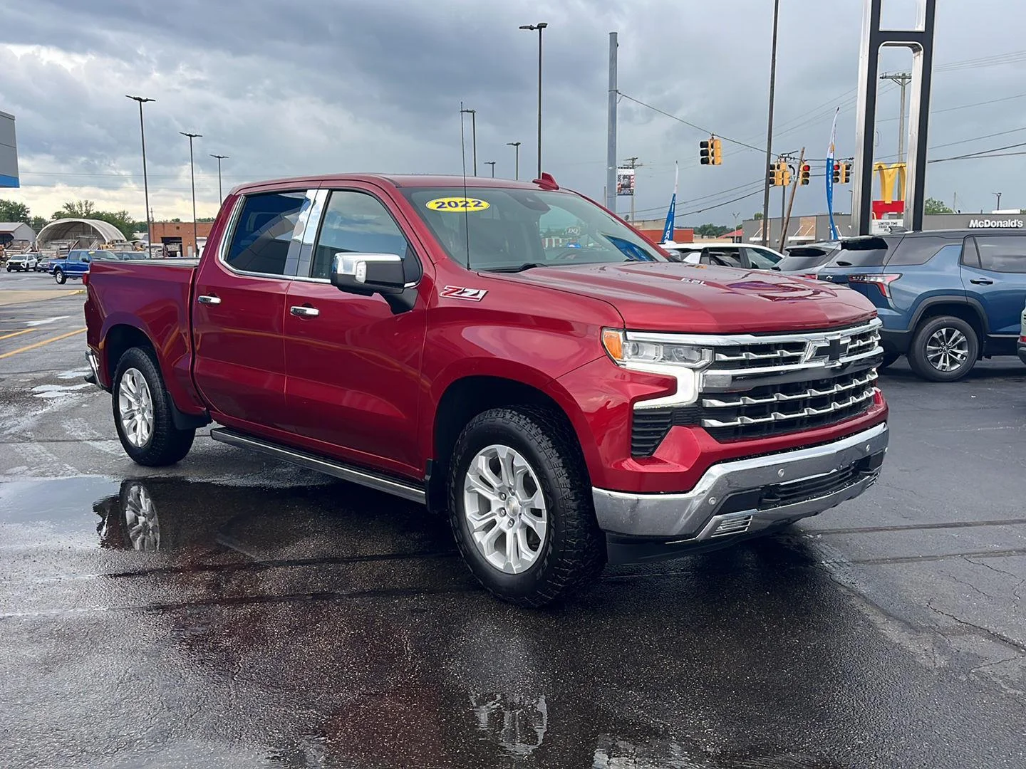 Used 2022 Cherry Red Tintcoat Chevrolet LTZ image 10