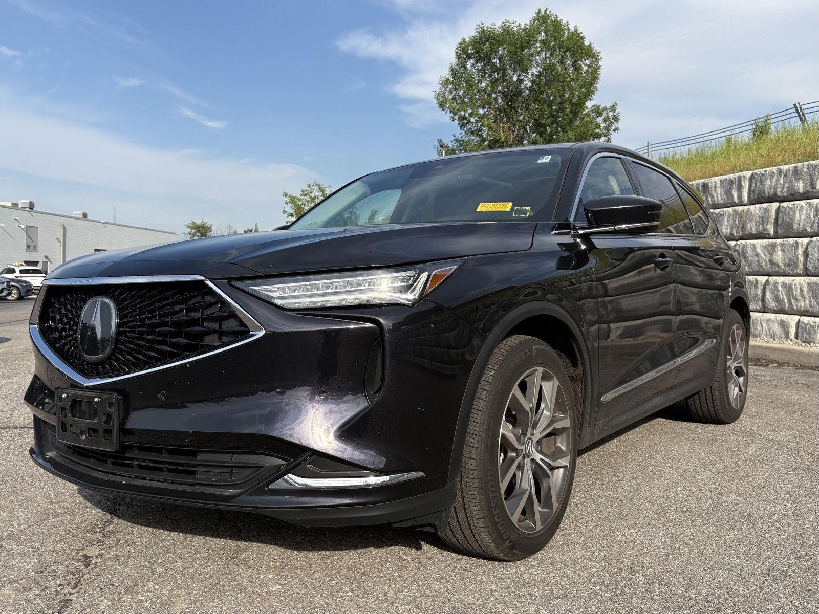 Used 2024 Phantom Violet Pearl Acura SH-AWD w/Tech image 3
