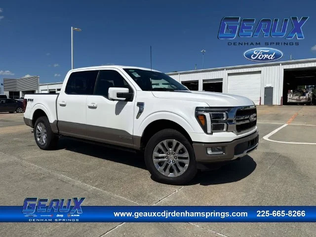 Used 2025 White Ford King Ranch image 1
