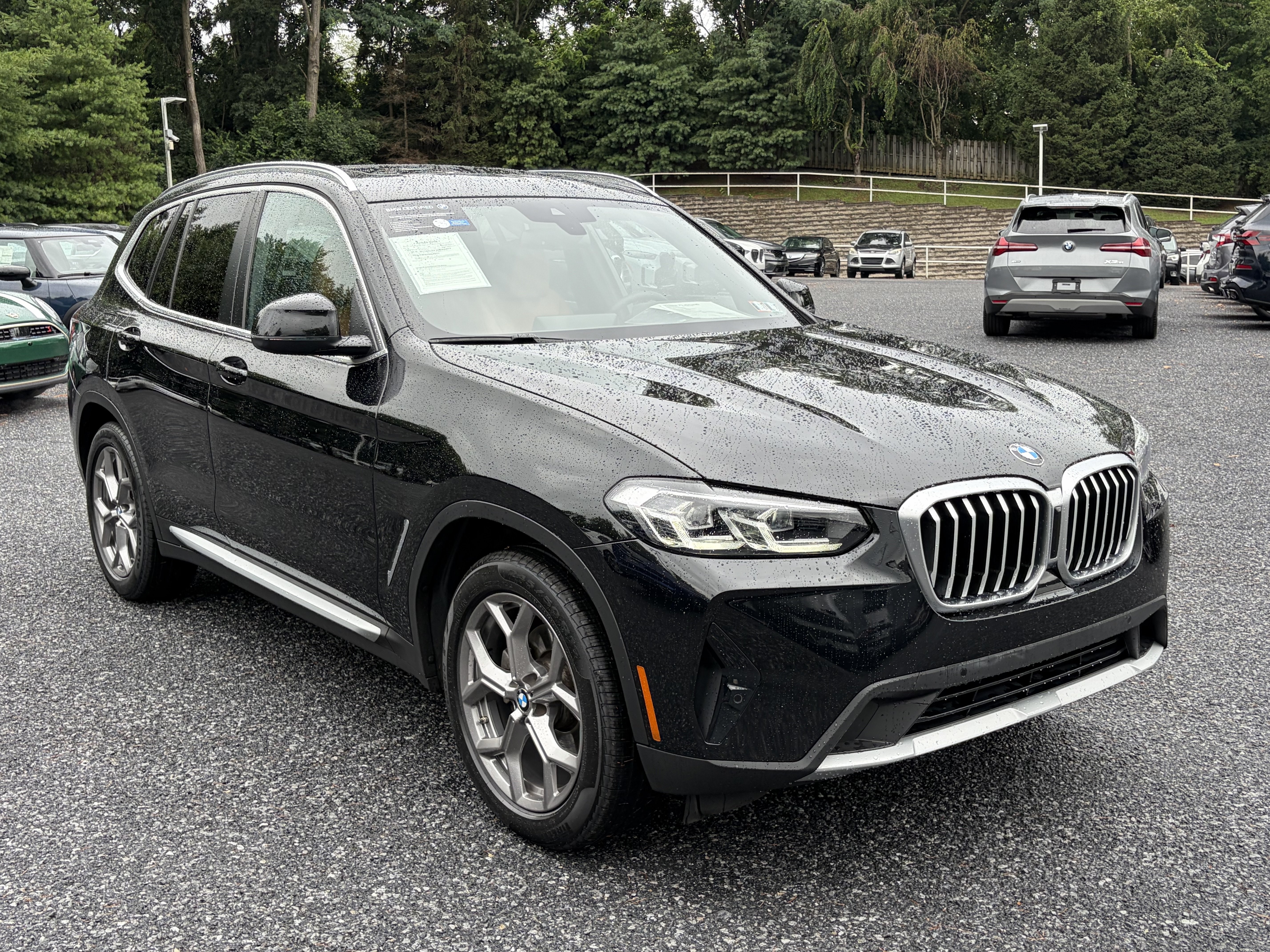 Certified Used 2023 Black Sapphire Metallic BMW xDrive30i image 3