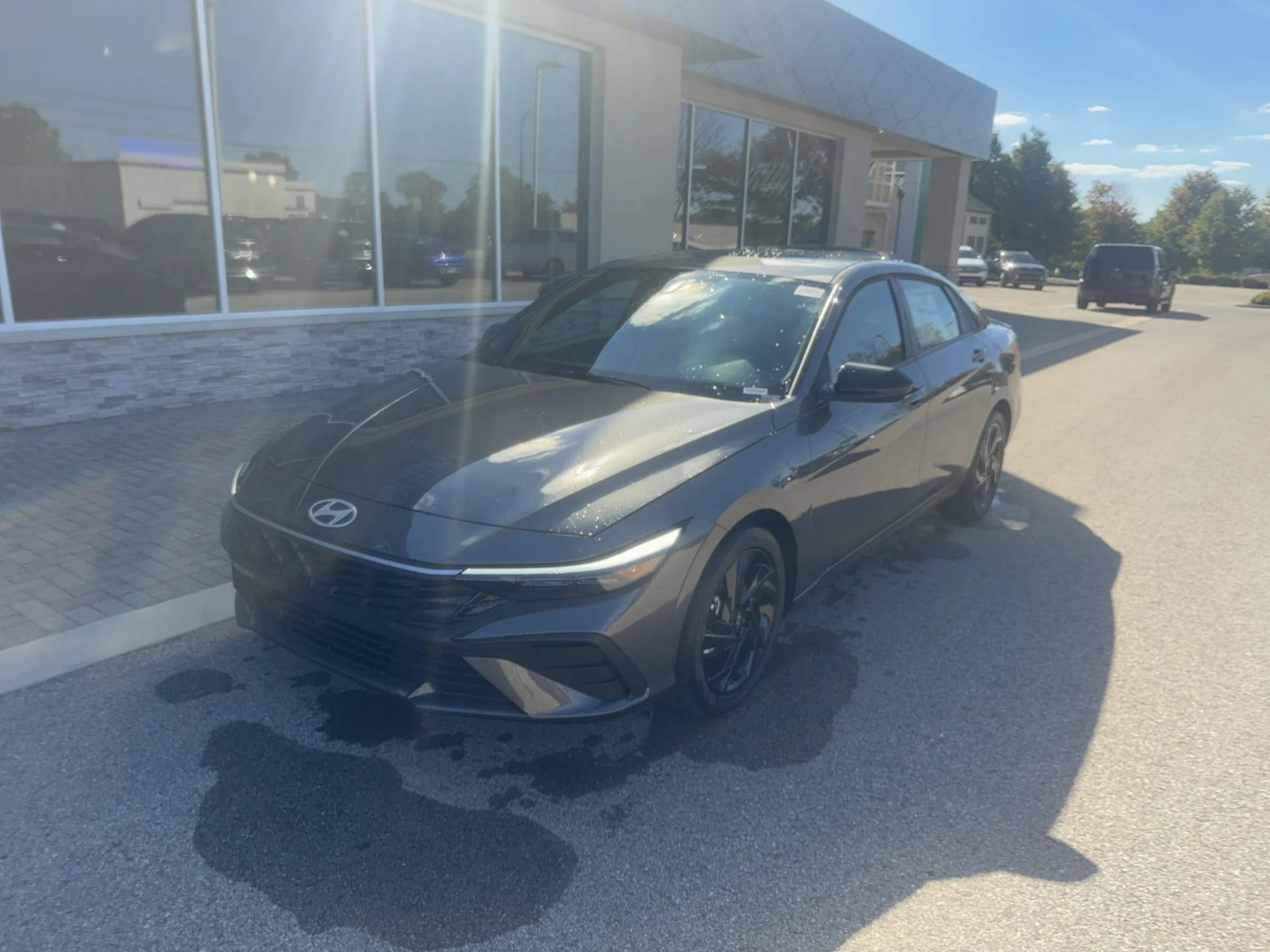 New 2026 Amazon Gray Pearl Hyundai SEL Sport Plus image 1