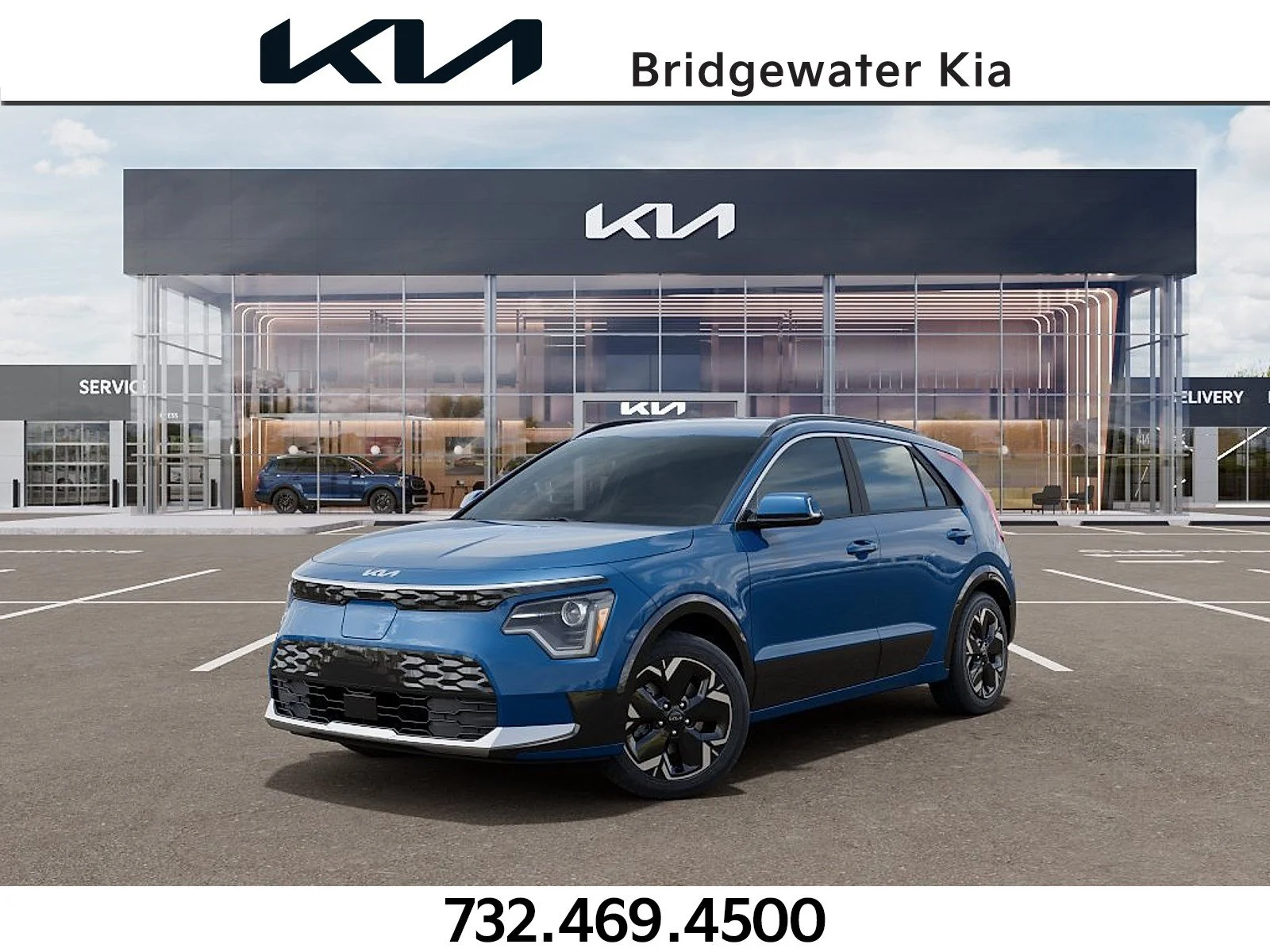 New 2026 Mineral Blue Kia WIND image 1