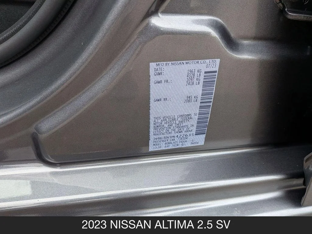 Used 2023 Gray Nissan 2.5 SV image 24
