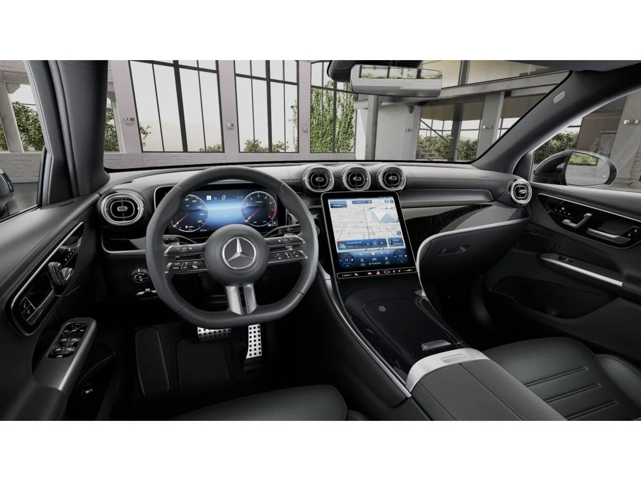 New 2027 Black Mercedes-Benz GLC 300 image 3