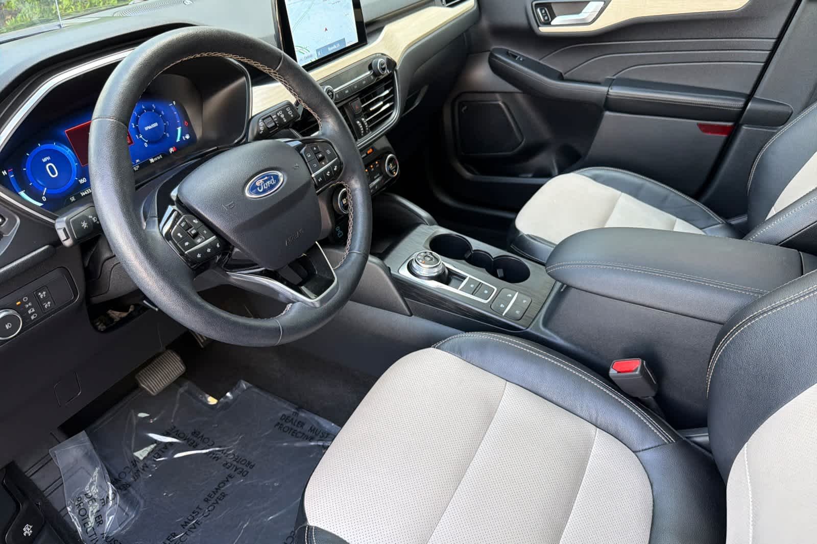 Used 2021 Antimatter Blue Metallic Ford Titanium image 11