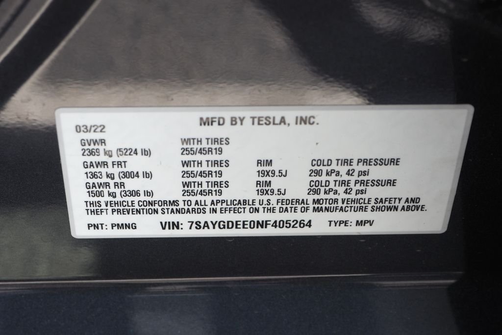 Used 2022 Silver Tesla Long Range image 6