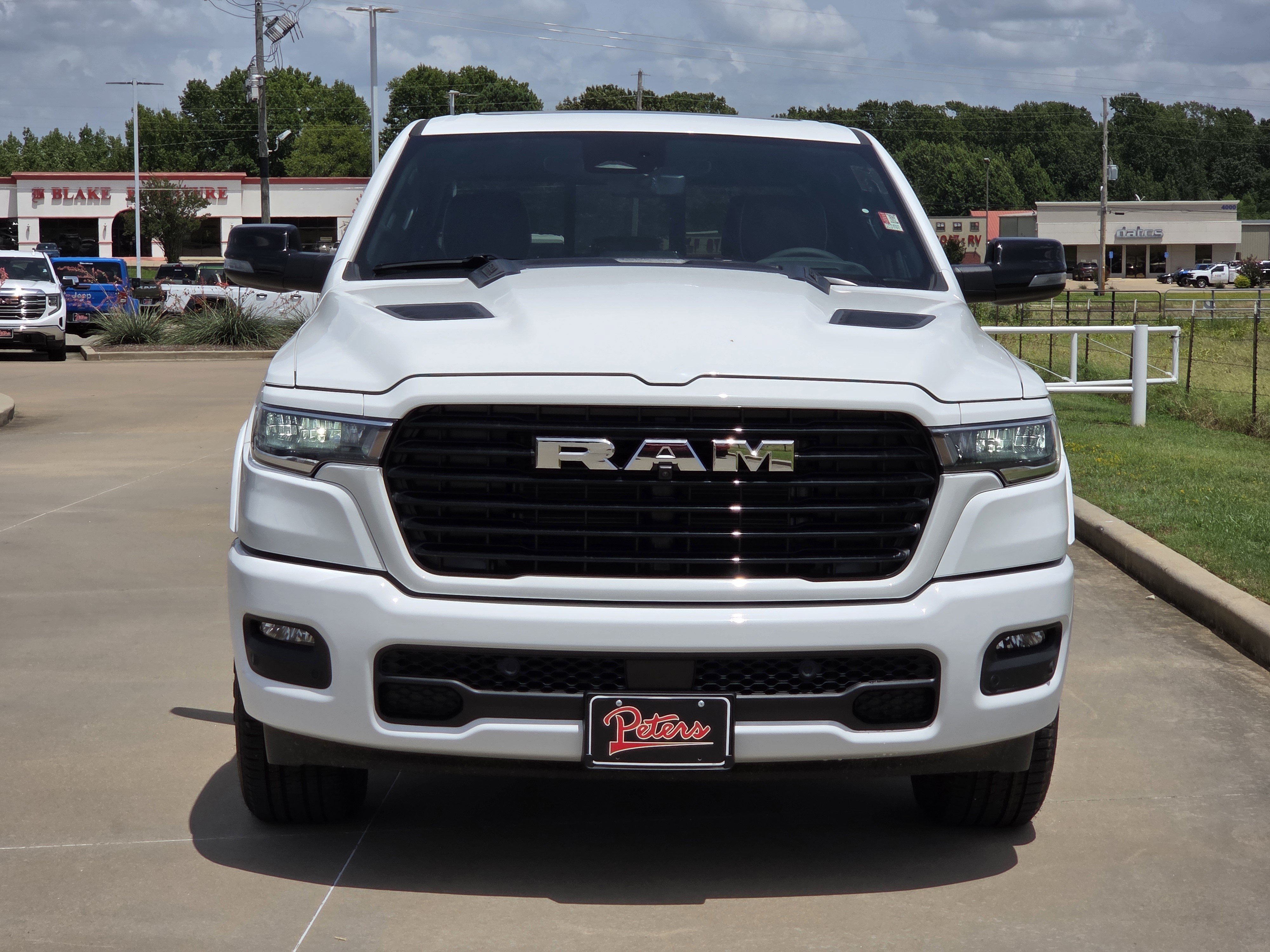 New 2026 Bright White Clearcoat Ram Laramie image 2