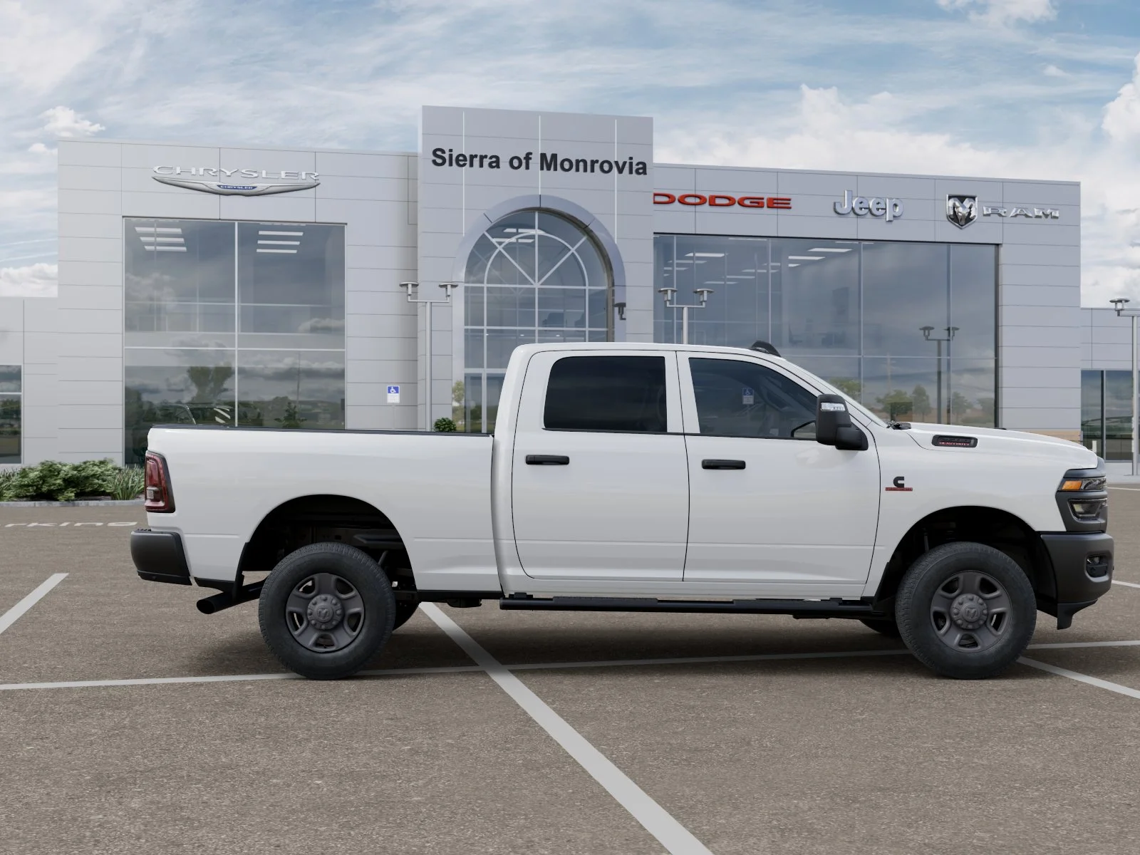 New 2027 Bright White Clear-Coat Exterior Paint RAM Tradesman image 47